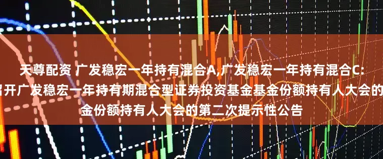 天尊配资 广发稳宏一年持有混合A,广发稳宏一年持有混合C: 关于以通讯方式召开广发稳宏一年持有期混合型证券投资基金基金份额持有人大会的第二次提示性公告